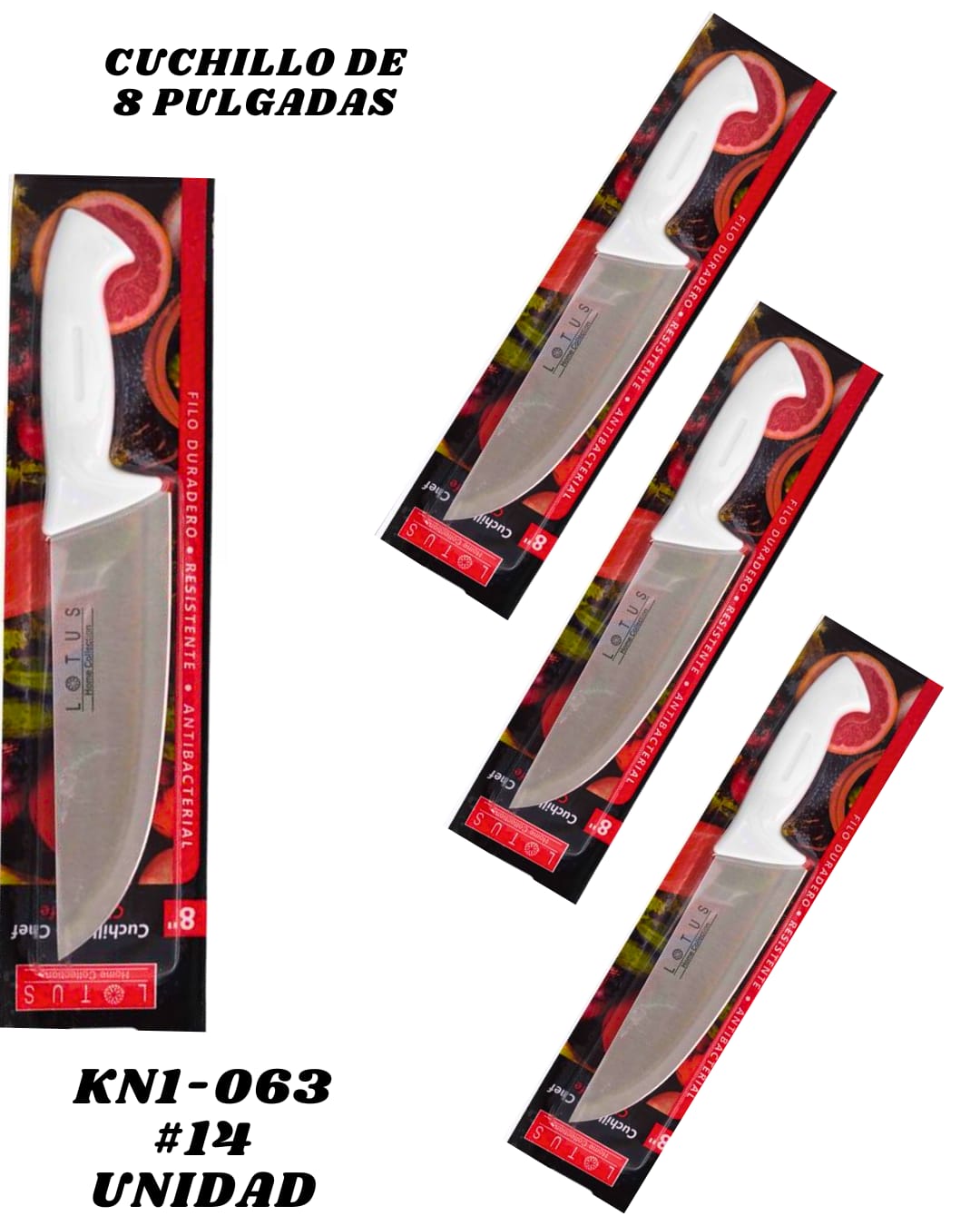 Cuchillo de Cocina 8"